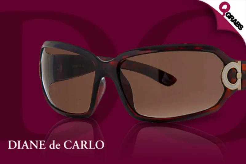For QR99 Beat the Rays with Diane de Carlo Women’s Sunglasses - Choose from 10 Stylish Options! (QR199 Value)